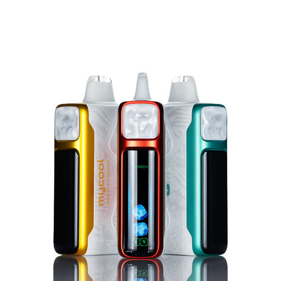 Adjust MyCool 40K Disposable features 5 adjustable cooling levels, from breeze to arctic freeze; and three turbos modes that can deliver up to 40,000 puffs of 5% nic vape juice in delicious flavors.