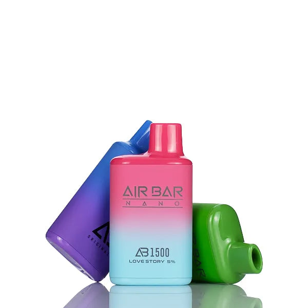 Air Bar Nano 1500 Puff Disposable Vape - 4ml | 5% Salt Nic Air Bar Nano 1500 Puff Disposable Vape - 4ml | 5% Salt Nic