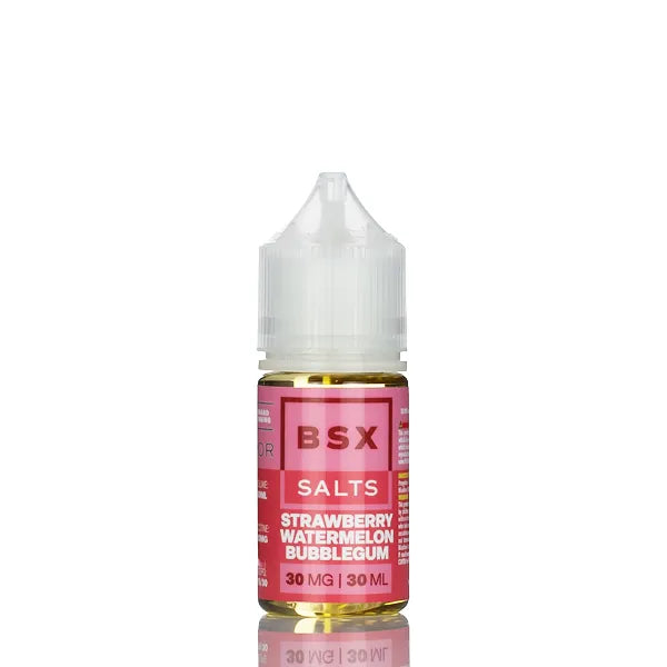 BSX Vapor Salt Nic - Strawberry Watermelon Bubblegum - 30ml | Nicotine Salts