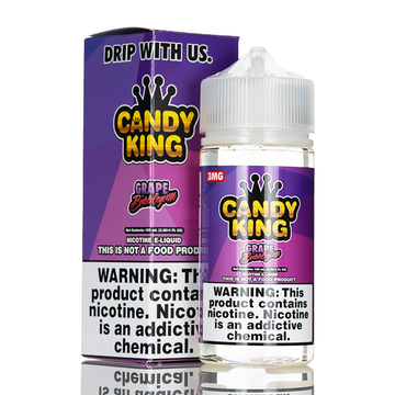 Candy King - Grape Bubble Gum - 100ml