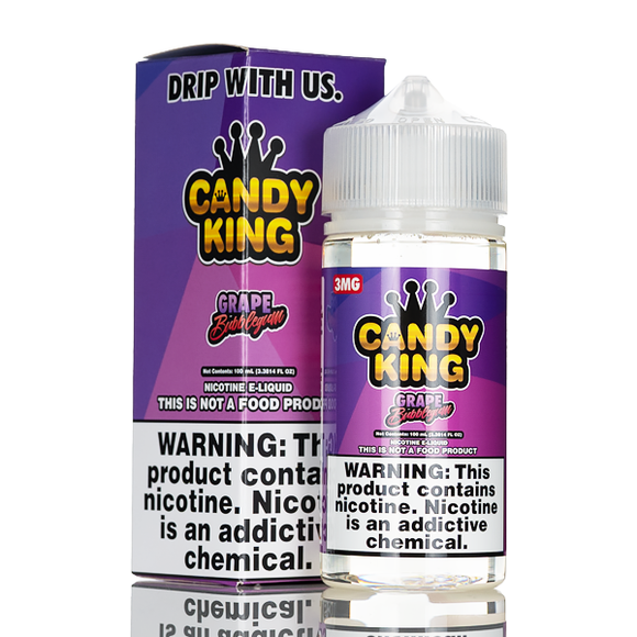 Candy King - Grape Bubble Gum - 100ml