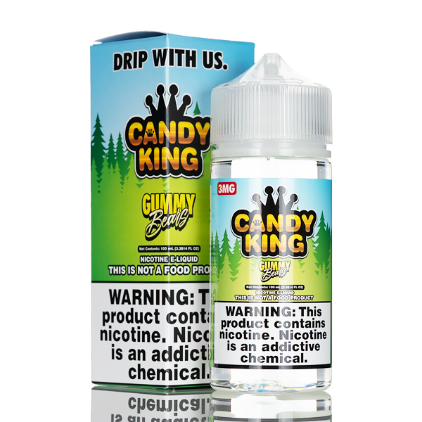 Candy King - Gummy Bears - 100ml | American Made E-Liquid Candy King - Gummy Bears - 100ml | American Made E-Liquid