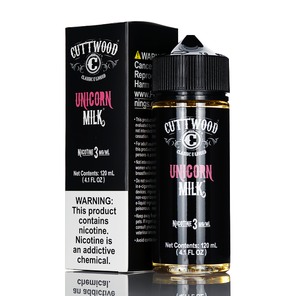 ut vapes flavors Cuttwood Classic E-Liquid - Unicorn Milk - 120ml