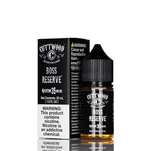 Cuttwood Classic E-Liquid - Boss Reserve - 30ml