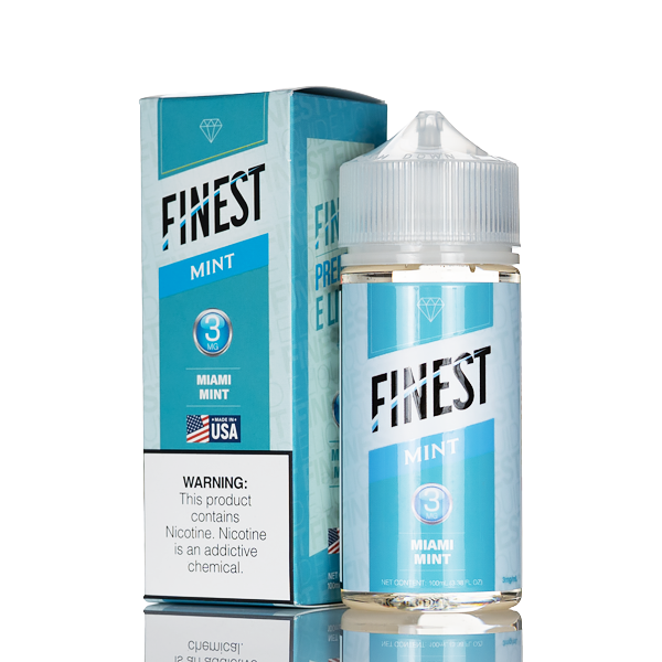 Finest E-Liquid - Miami Mint - 100mL | Mint Edition Finest E-Liquid - Miami Mint - 100mL | Mint Edition