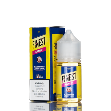 Finest Salt Nic - Candy Edition - Blue Berries Lemon Swirl - 30mL