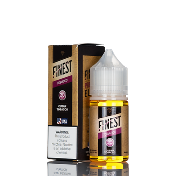 Finest Salt Nic - Tobacco Edition - Cuban Tobacco - 30mL