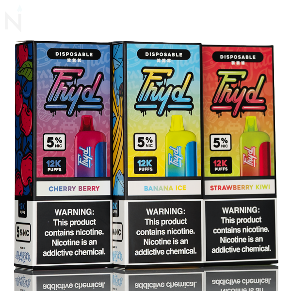 FRYK 12K 12000 Puffs Disposable Vape - 17mL | Only $8.99 FRYK 12K 12000 Puffs Disposable Vape - 17mL | Only $8.99