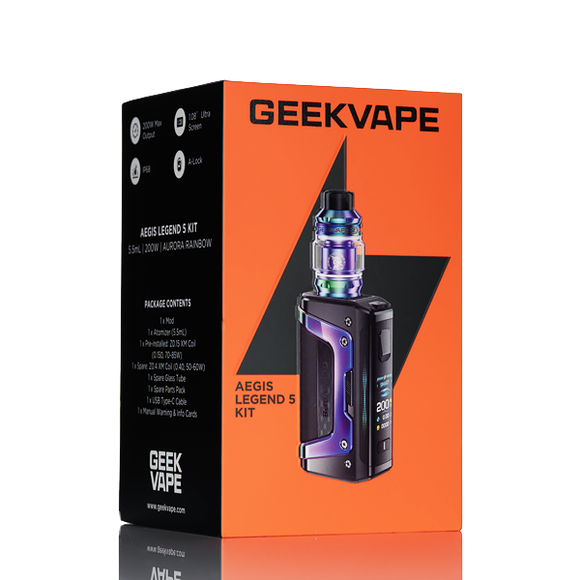 GeekVape Aegis Legend 5 200W Starter Kit
