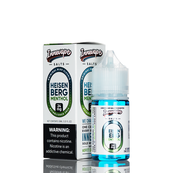 Innevape Salts E-Liquids - Heisenberg Menthol - 30ml | Only $9.99! Innevape Salts E-Liquids - Heisenberg Menthol - 30ml | Only $9.99!