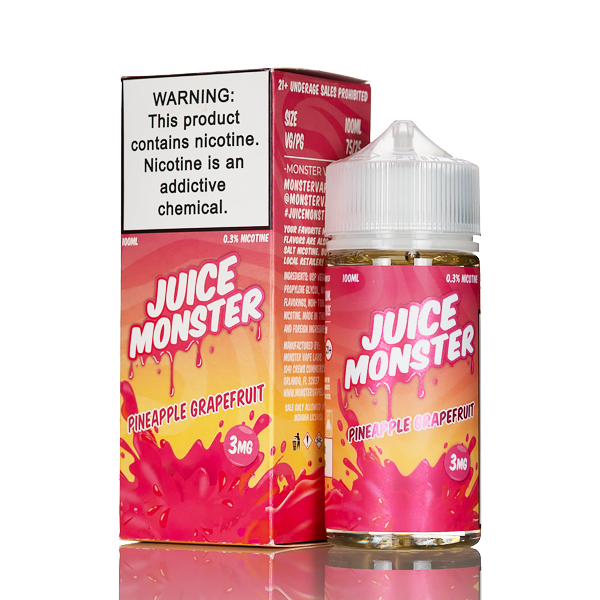 Juice Monster - Pineapple Grapefruit - 100mL | USA Made Liquid Juice Monster - Pineapple Grapefruit - 100mL | USA Made Liquid