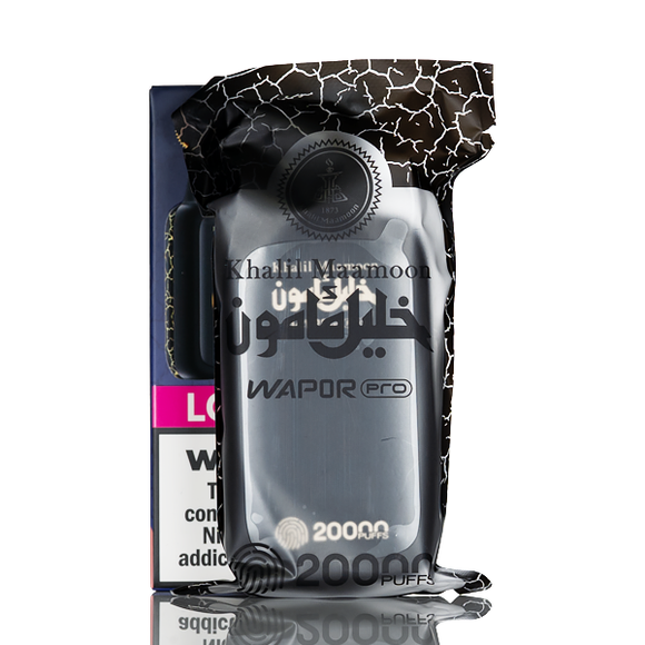 Khalil Maamoon Wapor Pro 20K Disposable Vape - 20mL