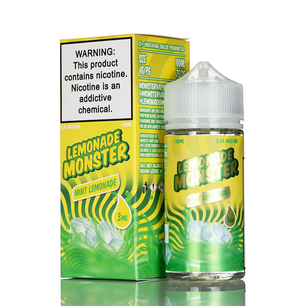 Lemonade Monster - Mint Lemonade - 100mL | Fruity Mint Vape Juice Lemonade Monster - Mint Lemonade - 100mL | Fruity Mint Vape Juice