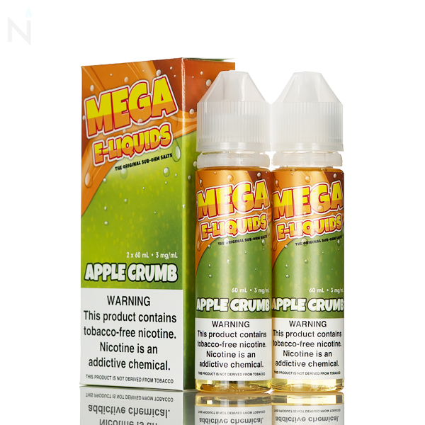 mega vape juice Mega E-Liquid - Apple Crumb - 120mL