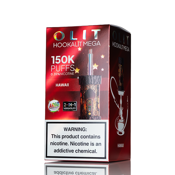 Olit Hookalit Mega 150K 150000 Puffs Disposable - 80mL