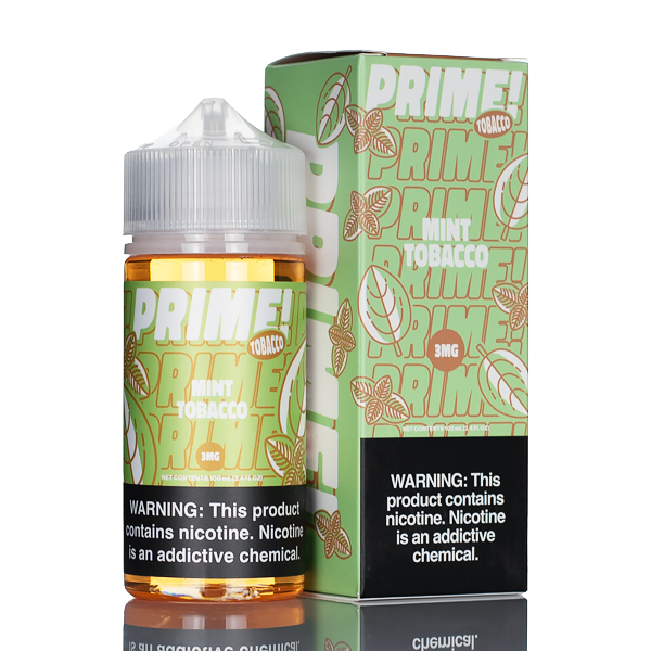 Prime E-Liquids - Mint Tobacco - 100ml | USA Made Vape Juice Prime E-Liquids - Mint Tobacco - 100ml | USA Made Vape Juice