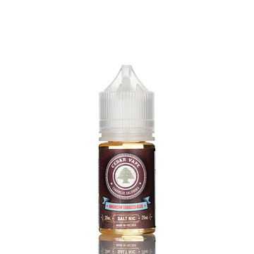 Cedar Vape Salt Nic - American Tobacco Blue - 30mL