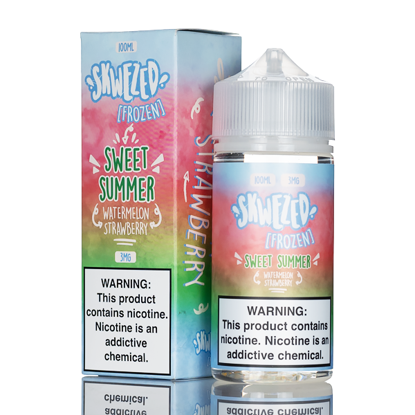 Skwezed Mix - Watermelon Strawberry Ice - 100ml | Vape Juice Skwezed Mix - Watermelon Strawberry Ice - 100ml | Vape Juice
