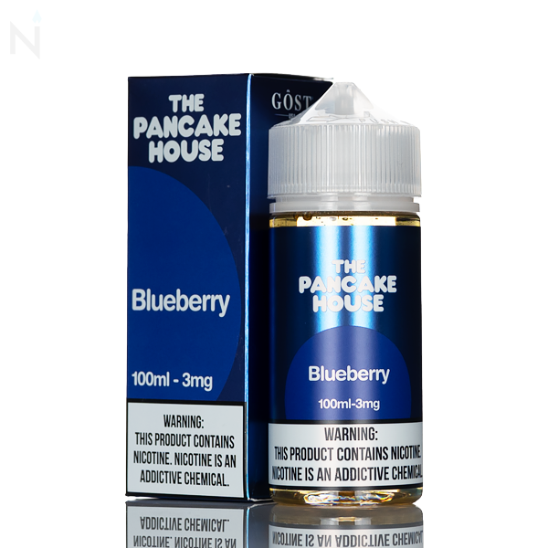Pancake House E-Liquid - Blueberry - 100ml | Only $10.99 Pancake House E-Liquid - Blueberry - 100ml | Only $10.99