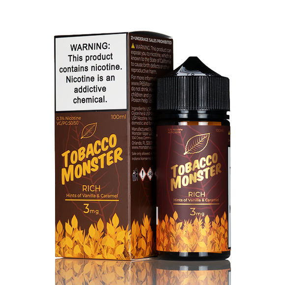 Tobacco Monster - Rich - 100mL