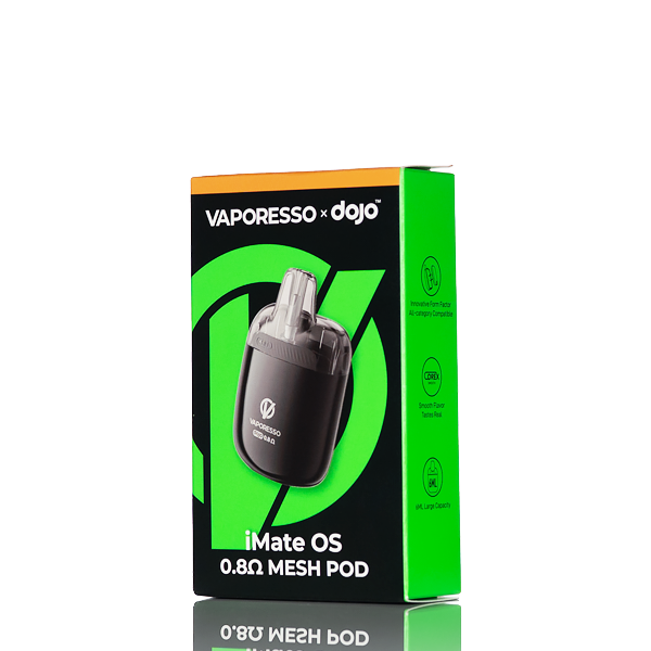 Vaporesso X Dojo iMate OS Replacement Pod | 6mL Refillable Cartridge Vaporesso X Dojo iMate OS Replacement Pod | 6mL Refillable Cartridge