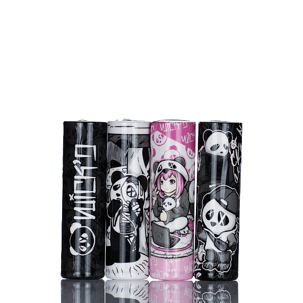 WICK'D 18650 Wraps - Pack of 12 | Custom Vape Battery Wraps WICK'D 18650 Wraps - Pack of 12 | Custom Vape Battery Wraps