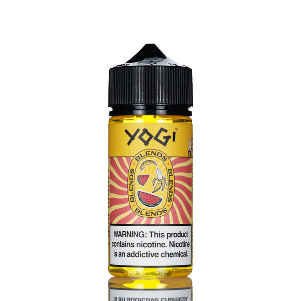 Yogi Blends E-Liquid - Banana Watermelon Ice - 100mL | E-Liquid Yogi Blends E-Liquid - Banana Watermelon Ice - 100mL | E-Liquid
