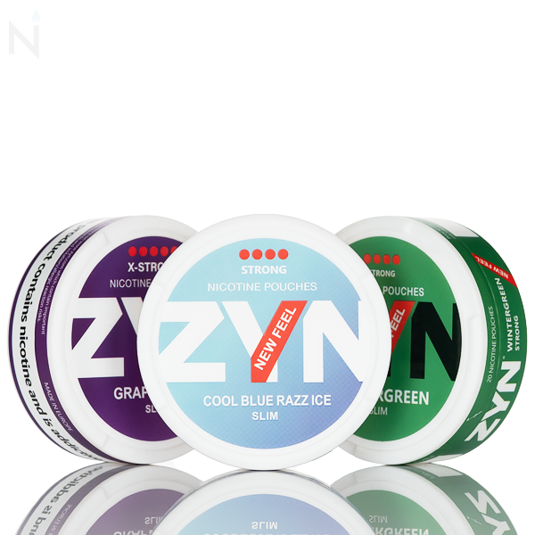 ZYN Slim Nicotine Pouches | Euro High Nic Version