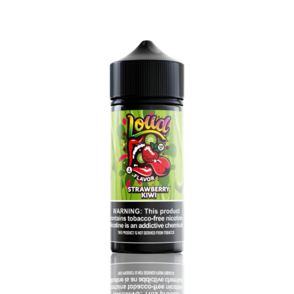 Loud E-Liquid - Strawberry Kiwi - 100mL | USA Made Vape Juice Loud E-Liquid - Strawberry Kiwi - 100mL | USA Made Vape Juice