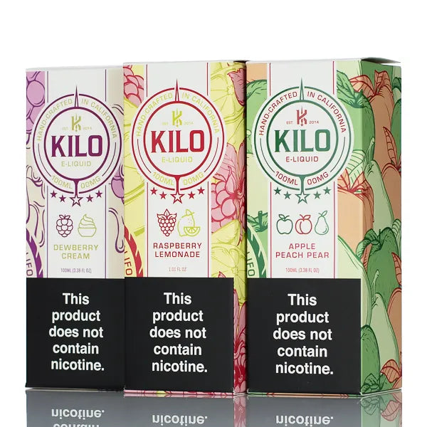 Kilo E-Liquids - No Nicotine Vape Juice - 100ml | 0mg E-Liquids Kilo E-Liquids - No Nicotine Vape Juice - 100ml | 0mg E-Liquids