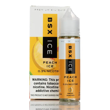 Glas BSX ICE E-liquid - Peach Ice - 60ml
