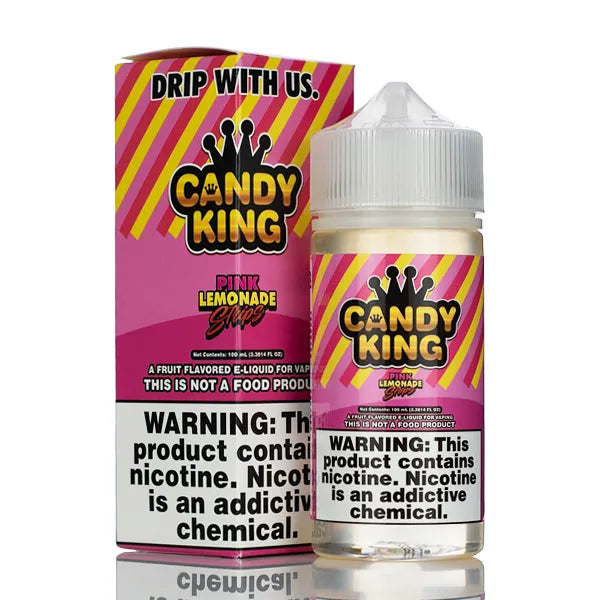 Candy King - Pink Lemonade Strips - 100ml | E-Juices Candy King - Pink Lemonade Strips - 100ml | E-Juices