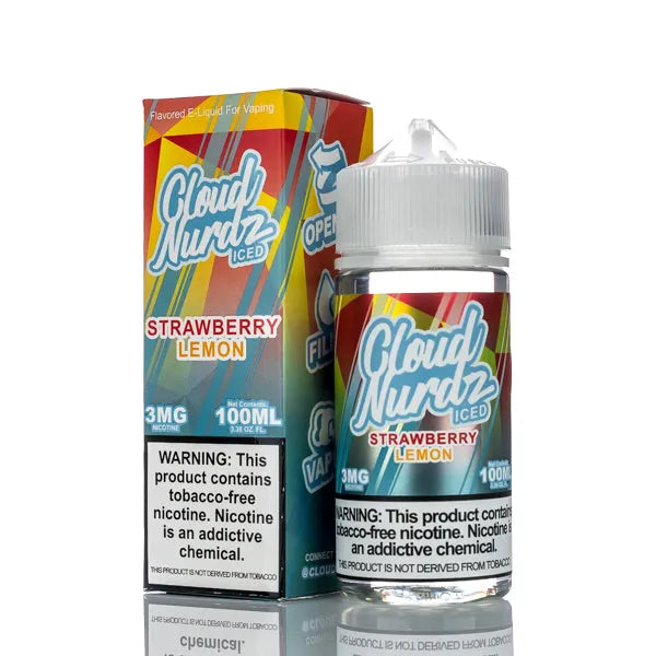 Cloud Nurdz - Strawberry Lemon Iced | E-Juice Cloud Nurdz - Strawberry Lemon Iced | E-Juice