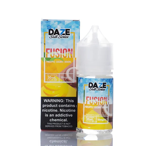 7 Daze Fusion TFN Salt - Pineapple Coconut Banana ICED
