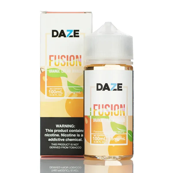 7 Daze Fusion TFN - Orange Cream Mango - 100ml| Vape Juice 7 Daze Fusion TFN - Orange Cream Mango - 100ml| Vape Juice