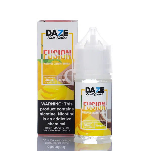 7 Daze Fusion TFN Salt - Pineapple Coconut Banana - 30ml | Salt Nic 7 Daze Fusion TFN Salt - Pineapple Coconut Banana - 30ml | Salt Nic
