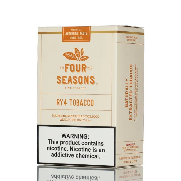 Four Seasons E-liquids - RY4 Tobacco- 60ml