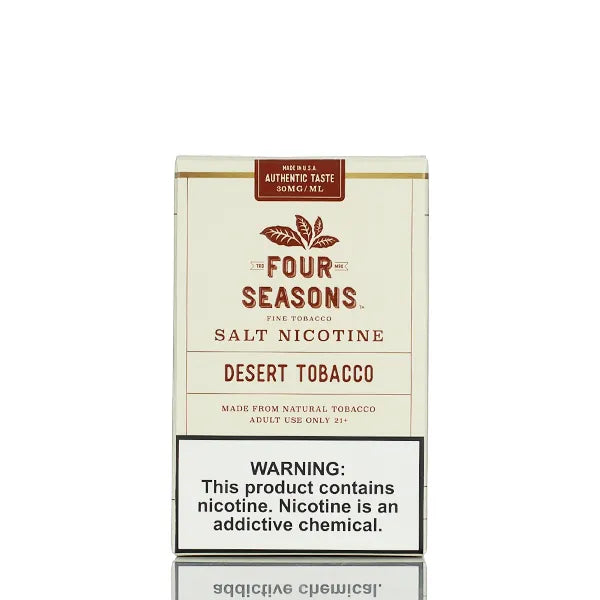 Four Seasons Salt Nicotine - Desert Tobacco - 30ml