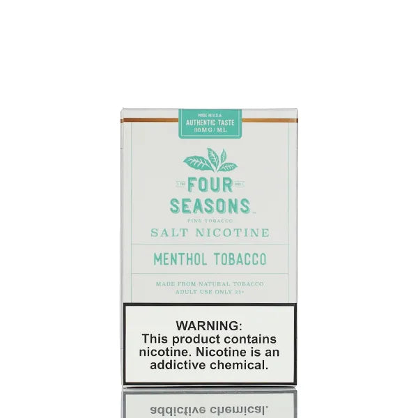 Four Seasons Salt Nicotine - Menthol Tobacco - 30ml