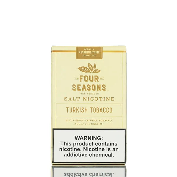 Four Seasons Salt Nicotine - Turkish Tobacco - 30ml