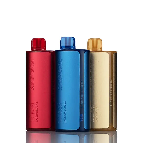 Funky Republic Ti7000 7000 Puffs Disposable Vape 12.8ML | 5% Salt Nic Funky Republic Ti7000 7000 Puffs Disposable Vape 12.8ML | 5% Salt Nic