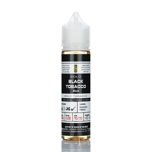 Glas Basix E-Liquid - Black Tobacco - 60ml - 0