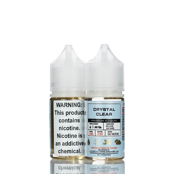 BSX Vapor Salt Nic - Crystal Clear - 30ml | Nicotine Salt BSX Vapor Salt Nic - Crystal Clear - 30ml | Nicotine Salt