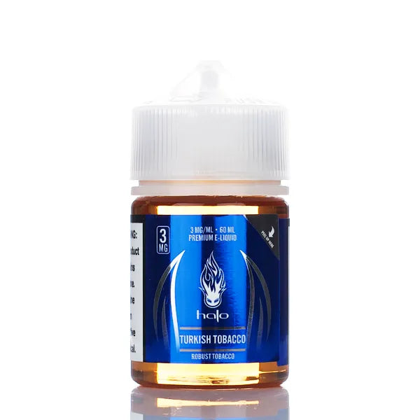 Halo E-Liquid - Turkish Tobacco - 60ml | Vape Juice Halo E-Liquid - Turkish Tobacco - 60ml | Vape Juice