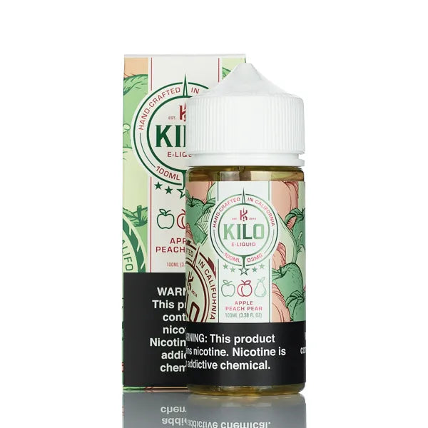 KILO E-Liquids - Apple Peach Pear - 100ml | Vape Juice KILO E-Liquids - Apple Peach Pear - 100ml | Vape Juice