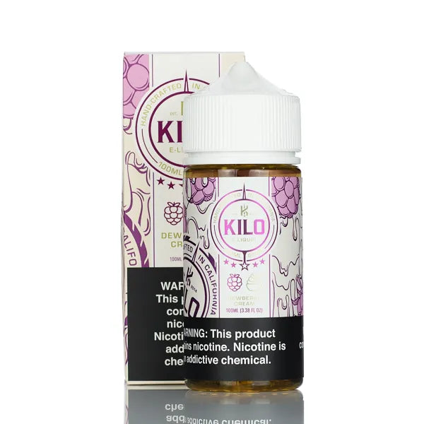 KILO E-Liquids - Dewberry Cream - 100ml | Vape Juice KILO E-Liquids - Dewberry Cream - 100ml | Vape Juice