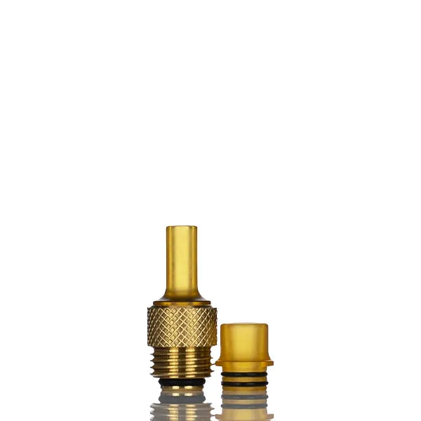 VaporDNA Knurled Integrated Fast Nut 510 Adapter and Drip Tip Set