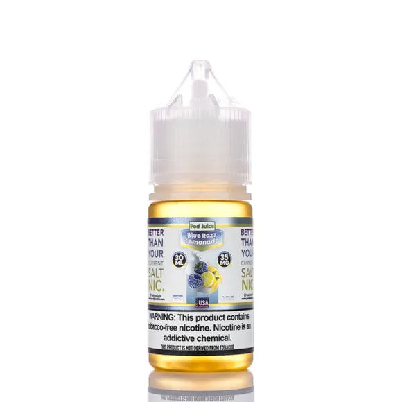 Pod Juice Salt - Blue Razz Lemonade - 30ml