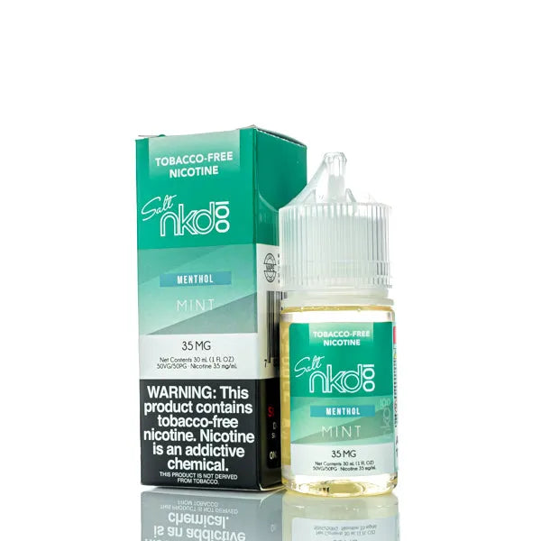 Nkd 100 TFN Salt E-Liquid - Mint - 30ml | Salt Nic Nkd 100 TFN Salt E-Liquid - Mint - 30ml | Salt Nic