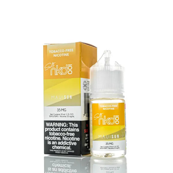 Nkd 100 TFN Salt E-Liquid - Maui Sun - 30ml | Salt Nic Nkd 100 TFN Salt E-Liquid - Maui Sun - 30ml | Salt Nic